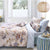 Cece Fiore White Cotton Quilt Cover Set