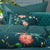 Fleur Grandeur Dark Blue Neck Roll (22 x 70cm)
