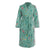 Les Fleurs Green Bathrobe