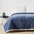 Box Denim Blue Coverlet (225 x 240cm)
