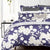 Cali Navy Quilt Cover Set