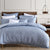 Leoni Blue Quilt Cover Set
