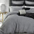 Monty Graphite Quilt Cover Set