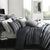 Pierre Navy Quilt Cover Set