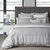 Tier Silver Quilt Cover Set
