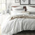 Tristan White Quilt Cover Set