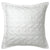 Upton White Square Cushion (45 x 45cm)