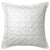Upton White European Pillowcase