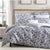 Wynter Navy Quilt Cover Set