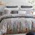 Yasmine Silver Quilt Cover Set