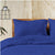 Doux Indigo Pure Linen Quilt Cover Set