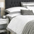 400TC La Via Border Midnight Quilt Cover Set