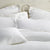 Paris Waffle White Pillowcase