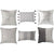 Klaus Silver Cushion (45 x 45cm)