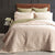 Cavallo Natural French Linen Coverlet Set