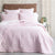 Cavallo Rose French Linen Coverlet Set