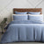 Cavallo Denim French Linen Quilt Cover Set