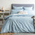 Chambray Aquatic Quilt Cover Set