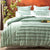 Classic Tufted Sage Quilt Cover Set