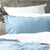 Essentials Vintage Washed BLUE European Pillowcase