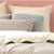 Essentials Vintage Washed CHARCOAL European Pillowcase