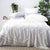 Moroccan Bright White Bed Cover Set