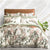 Palm Cove Pearl Quilt Cover Set