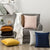 Plain Velvet Cushion 2 Pack