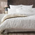 Riley White Quilt Cover Set