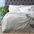 Solana Silver Quilt Cover Set