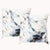 Marble Velvet Cushion (50 x 50cm) Twin Pack