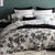 Lyra Silver Quilt Cover Set