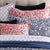 Monika Navy Square Cushion (45 x 45cm)