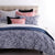 Monika Navy Quilt Cover Set