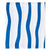 Navy Stripe Cot Fitted Sheet