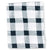 Grey Gingham Cot Fitted Sheet
