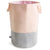 Storage Basket Grey Peach