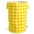 Storage Basket Yellow Gingham