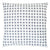 Grey Gingham Floor Cushion Cover Only (100 x 100cm)