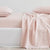 Abbotson Blush Fitted Sheet