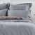 Abbotson Pewter European Pillowcase