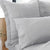 Abbotson Silver Quilted European Pillowsham