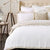 Ekard White Quilt Cover Set