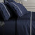 Palais Lux Midnight Fitted Sheet