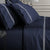 Palais Lux Midnight Flat Sheet