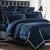 Palais Lux Midnight 1200TC Quilt Cover