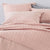 Reilly Soft Pink Quilted European Pillowsham