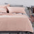 Reilly Soft Pink Quilt Cover Set