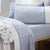 Strypie Cornflower Sheet Set