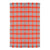 TOMATO CHECK Mohair Throw Rug (122 x 183cm)